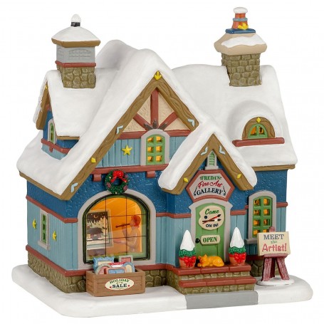 Figura Lemax Edificio Galería de Bellas Artes de Freda Modelo 15775