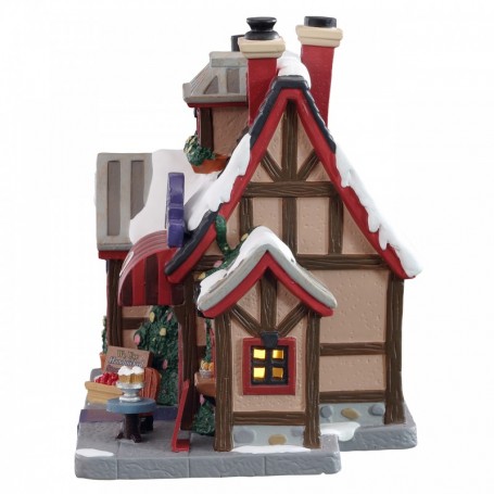 Figura Lemax Edificio Café Francés Crepe Modelo 15783