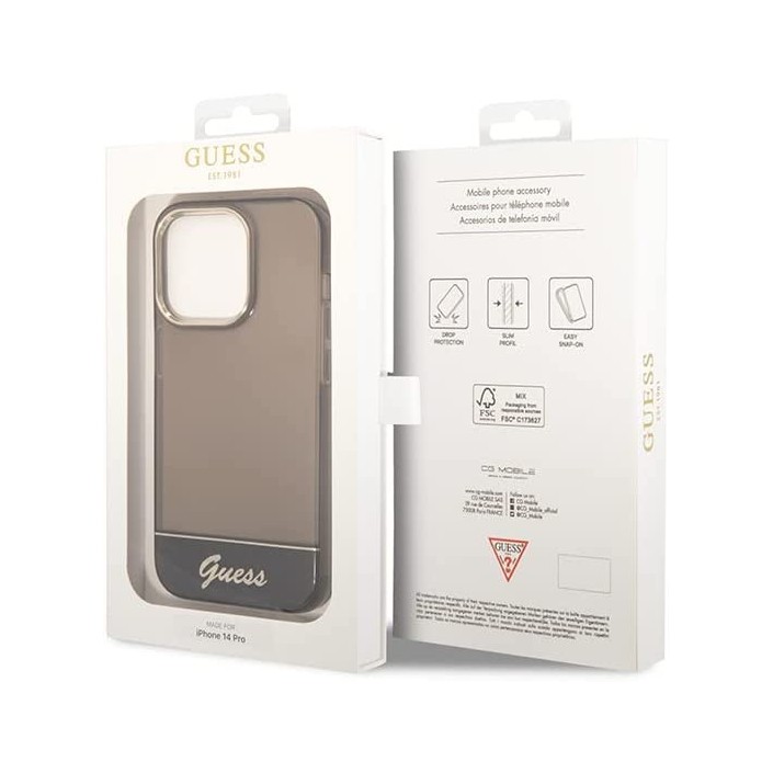 Funda Guess de Silicona Translúcida para Apple...