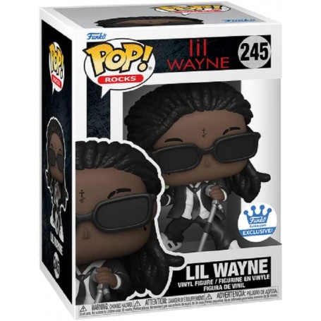 Figura Funko Pop! Rocks Lil Wayne Modelo 245 | 57235 Edición Exclusiva