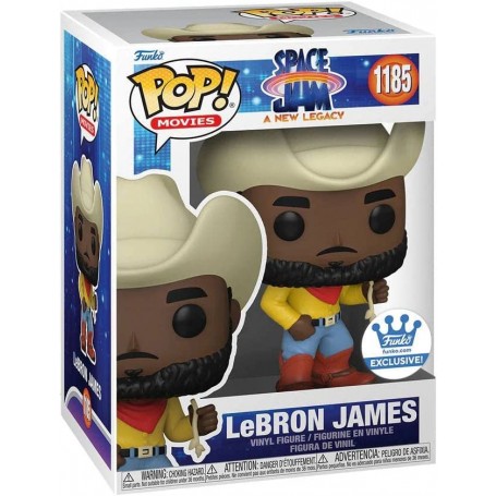 Figura Funko Pop! Películas Space Jam 2 LeBron James Modelo 1185 | 60129 Edición Exclusiva