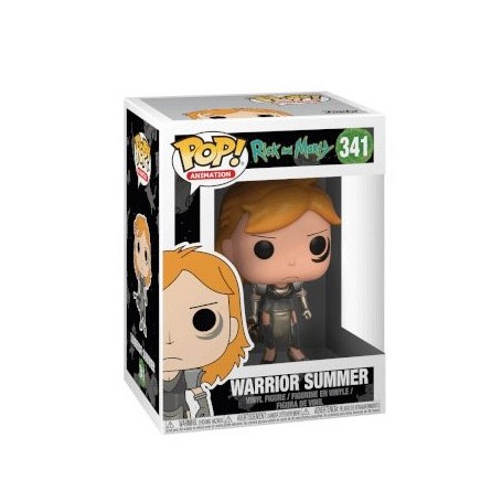 Figura Funko Pop! Animación Rick & Morty Summer Guerrera Modelo 341 | 28452