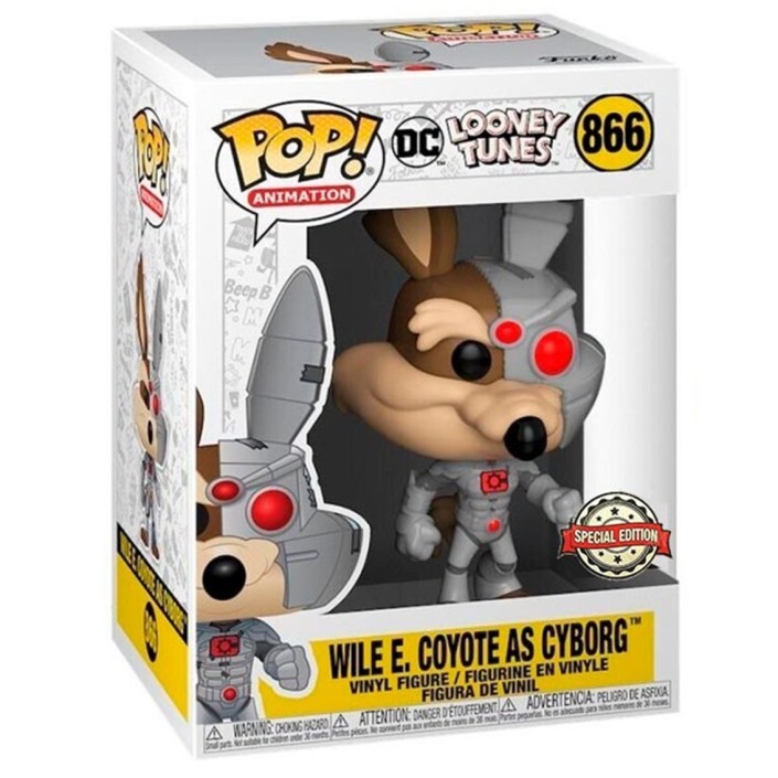 Figura Funko Pop! DC Comics Coyote como Cyborg...