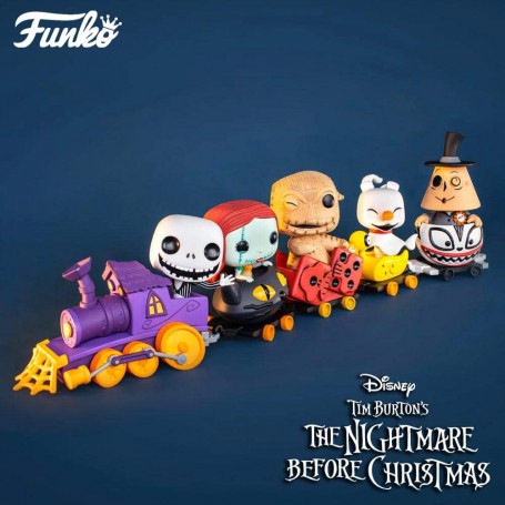 Figura Funko Pop! Tren Disney Pesadilla antes de Navidad Sally en carro de gato Modelo 08 | 50631