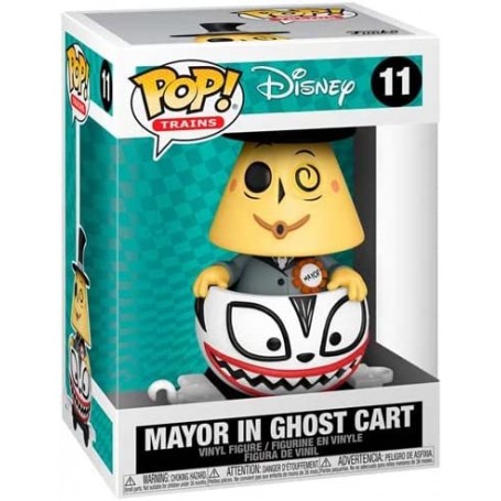 Figura Funko Pop! Tren Disney Pesadilla antes de Navidad Alcalde en carro de fantasma Modelo 11 | 50634