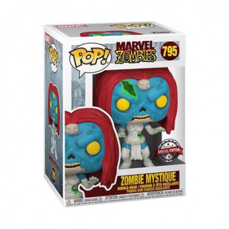 Figura Funko Pop! Marvel Zombies Zombie Mística Modelo 795 | 54636 Edición Especial