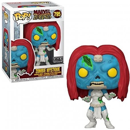 Figura Funko Pop! Marvel Zombies Zombie Mística Modelo 795 | 54636 Edición Especial