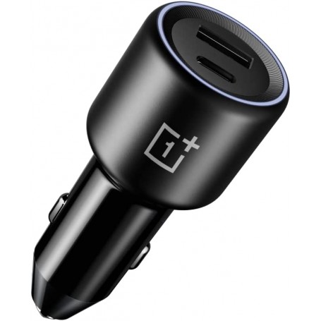 Cargador de coche OnePlus Supervooc 80W Tipo USB y USB-C Negro Modelo ‎5411100003