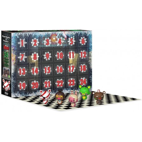 Funko Pop! Calendario de Adviento FNAF Blacklight Figuras de bolsillo Modelo 58458