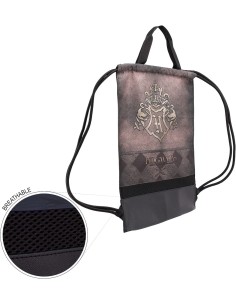Bolso Harry Potter tipo saco con cordón Logo Hogwarts... 2