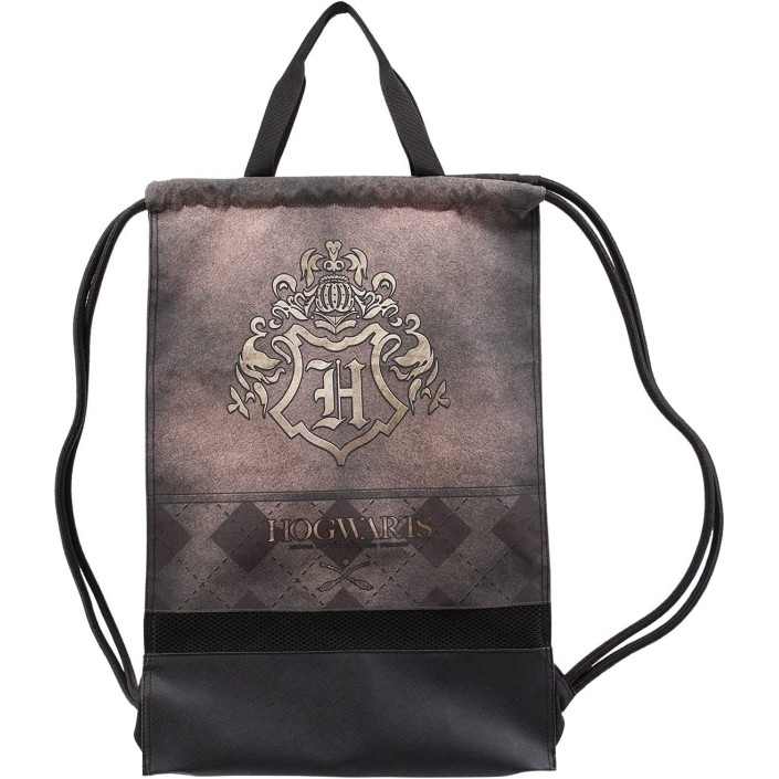 Bolso Harry Potter tipo saco con cordón Logo...