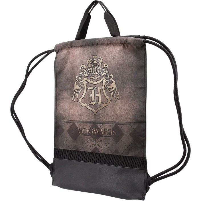Bolso Harry Potter tipo saco con cordón Logo...