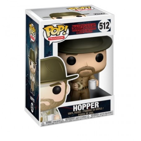 Figura Funko Pop! Televisión Stranger Things Hoper Modelo 512 | 14425