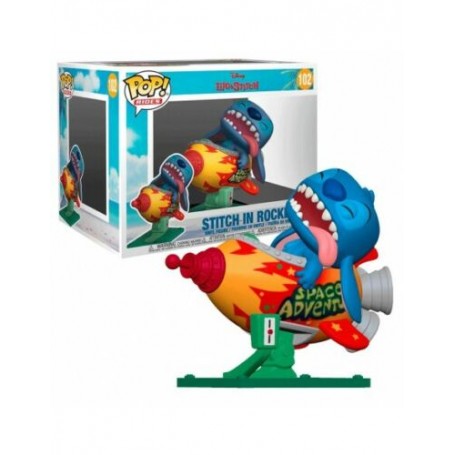 Figura Funko Pop! Rides Stitch en Cohete Modelo 102 | 55620 Tamaño 15 cms