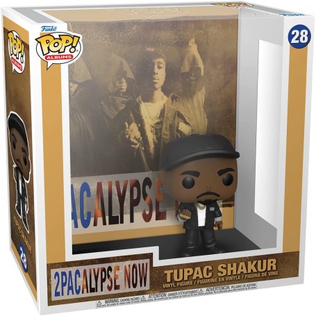 Figura Funko Pop! Albums Tupac Shakur 2Pacalypse Now Modelo 28 | 61426