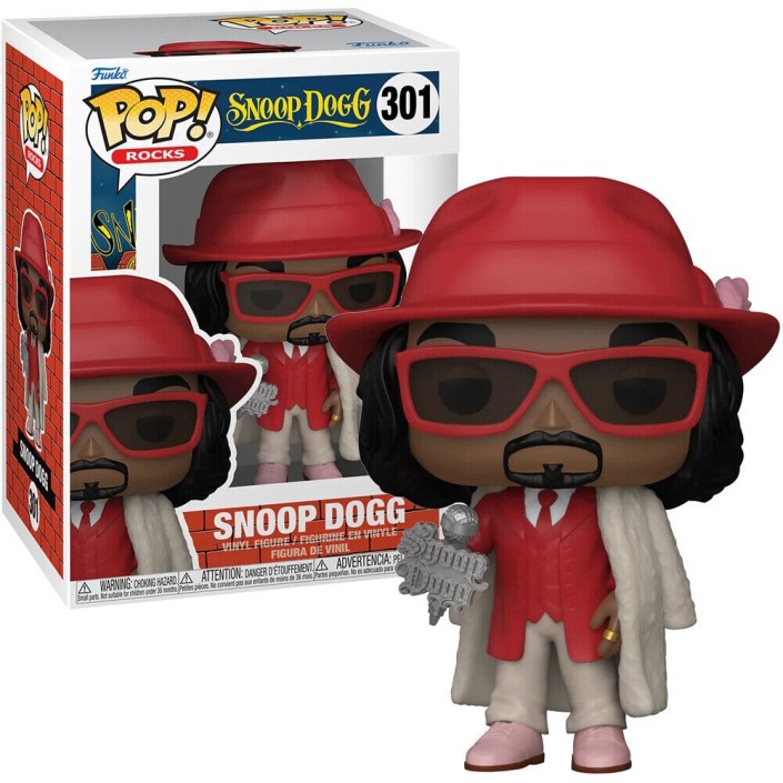 Figura Funko Pop! Rocks Snoop Dogg con abrigo...