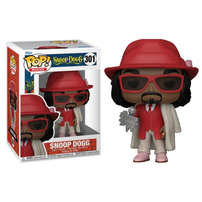 Figura Funko Pop! Rocks Snoop Dogg con abrigo...