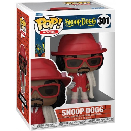 Figura Funko Pop! Rocks Snoop Dogg con abrigo Modelo 301 | 69359