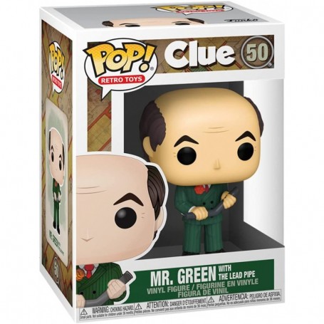 Figuras Funko Pop! Colección Completa Juguetes Retro Cluedo Mr Green Mrs White Profesor Plum Mrs Scarlet |51450-3 51455