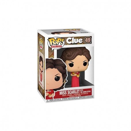 Figuras Funko Pop! Colección Completa Juguetes Retro Cluedo Mr Green Mrs White Profesor Plum Mrs Scarlet |51450-3 51455