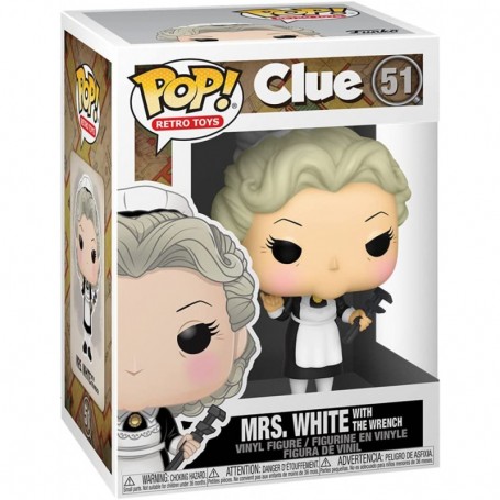 Figuras Funko Pop! Colección Completa Juguetes Retro Cluedo Mr Green Mrs White Profesor Plum Mrs Scarlet |51450-3 51455