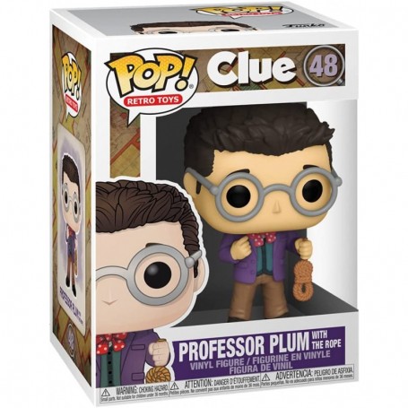 Figuras Funko Pop! Colección Completa Juguetes Retro Cluedo Mr Green Mrs White Profesor Plum Mrs Scarlet |51450-3 51455