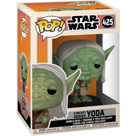 Figura Funko POP! Star Wars Concept Series Yoda Modelo 425 | 50112