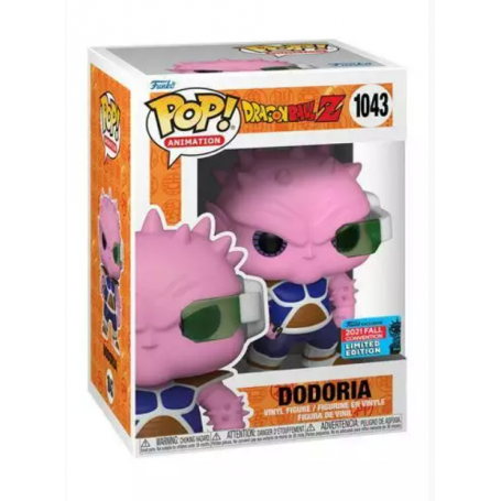 Figura Funko Pop! Bola de Dragón Z Dodoria Modelo 1043 | 58603 Edición Limitada