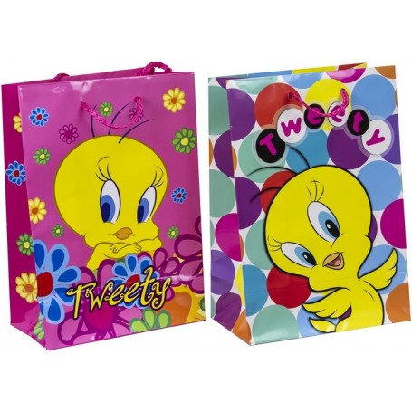 Bolsa de Regalo en Papel Modelo Piolín de Warner Bros (Tweety)