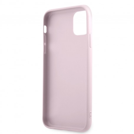 Funda Rígida Guess para Apple iPhone 11 Modelo Saffiano Color Morado GUHCN61PSASBPU