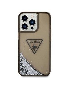 Funda Guess purpurina líquida Plateada para Apple iPhone...