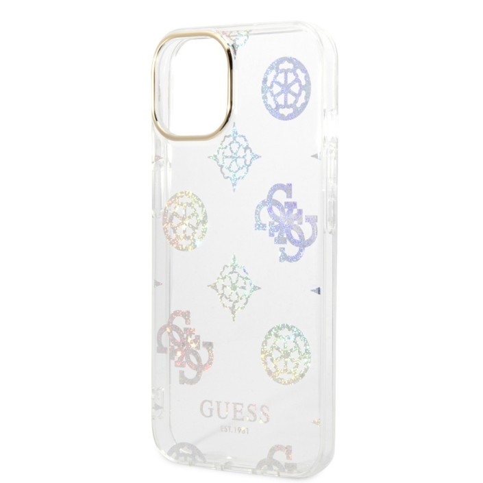 Funda Guess Rígida Translúcida con Peonías...