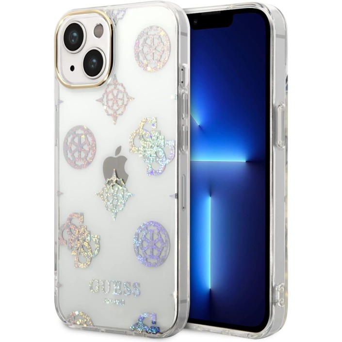 Funda Guess Rígida Translúcida con Peonías...