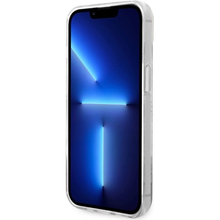 Funda Rígida Guess diseño 4G para Apple iPhone 14 Color Dorado GUHCP14SHG4MHG