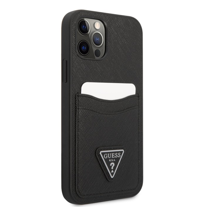 Funda Guess diseño Saffiano con tarjetero para...