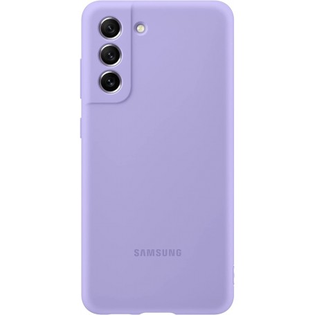 Funda de silicona para Samsung Galaxy S21 FE Violeta Modelo EF-PG990TV