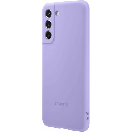 Funda de silicona para Samsung Galaxy S21 FE Violeta Modelo EF-PG990TV
