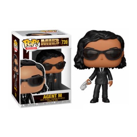 Figura Funko Pop! Películas Men in Black Internacional Agente M Modelo 739 | 38492 | Caja Dañada Outlet