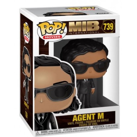 Figura Funko Pop! Películas Men in Black Internacional Agente M Modelo 739 | 38492 | Caja Dañada Outlet