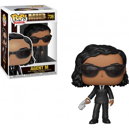 Figura Funko Pop! Películas Men in Black Internacional Agente M Modelo 739 | 38492 | Caja Dañada Outlet
