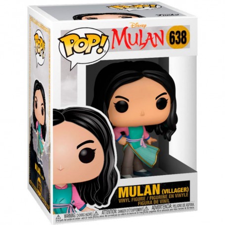 Figura Funko Pop! Disney Mulan Mulan (Villager) Modelo 638 | 46097