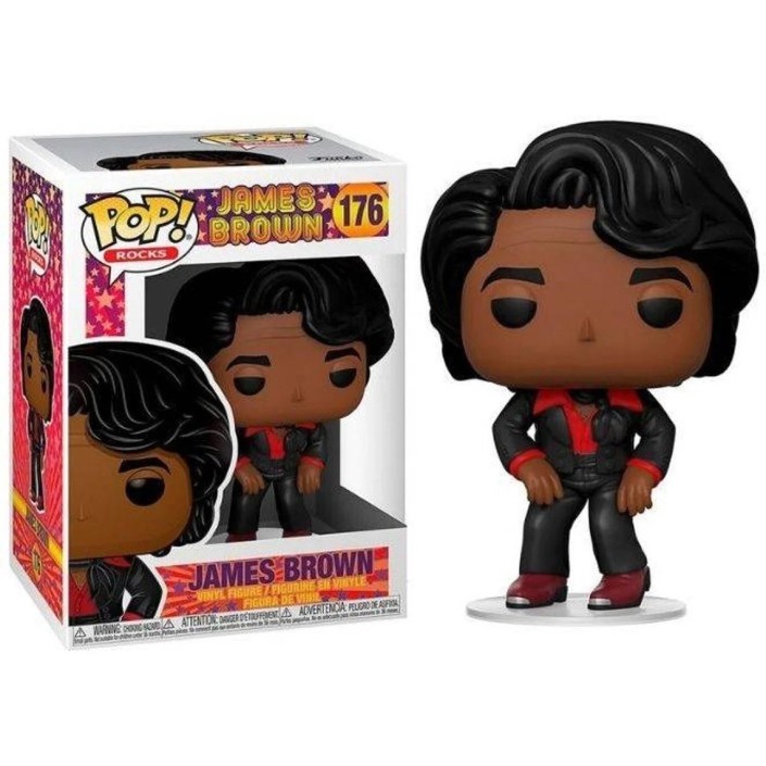 Figura Funko Pop! Rocks James Brown Modelo 176...