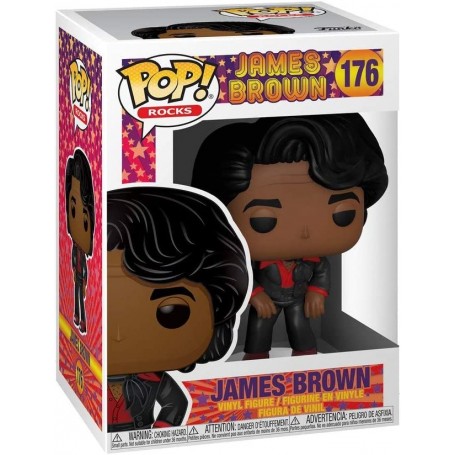Figura Funko Pop! Rocks James Brown Modelo 176 | 41140