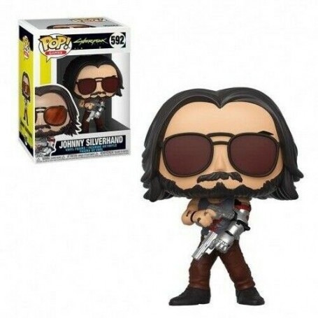 Figura Funko Pop! Juegos Cyberpunk Johnny Silverhand Modelo 592 | 47522