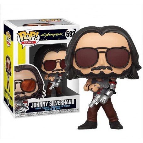 Figura Funko Pop! Juegos Cyberpunk Johnny Silverhand Modelo 592 | 47522