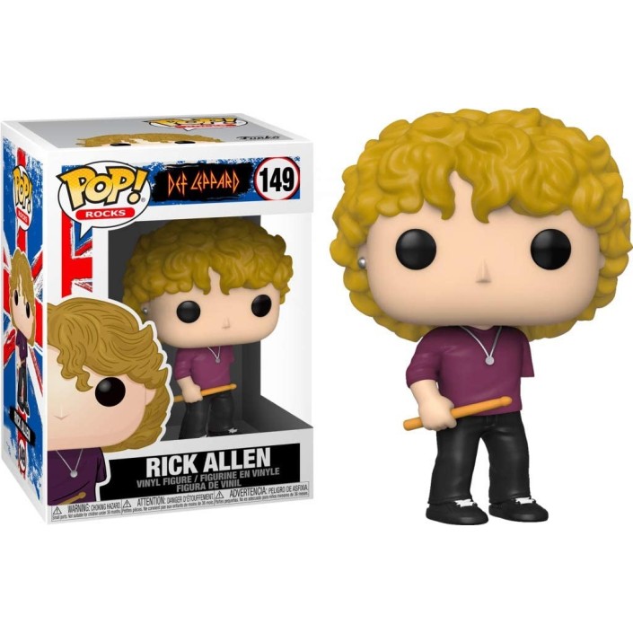 Figura Funko Pop! Rocks Def Leppard Rick Allen...