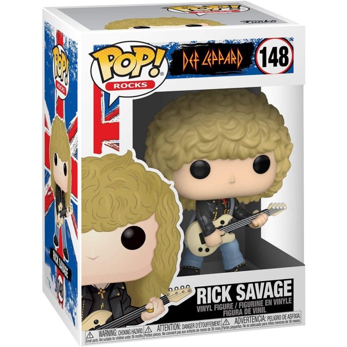 Figura Funko Pop! Rocks Def Leppard Rick Savage...