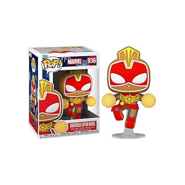 Figura Funko Pop! Marvel Capitán Marvel como...