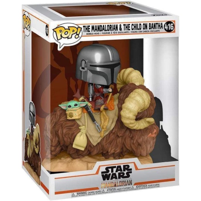 Figura Funko Pop! Star Wars Mandalorian y El...