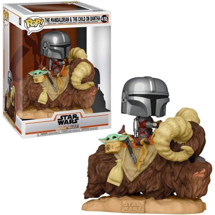 Figura Funko Pop! Star Wars Mandalorian y El...